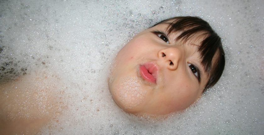 Enfant bain
